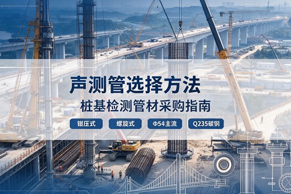 青县声测管选型标准