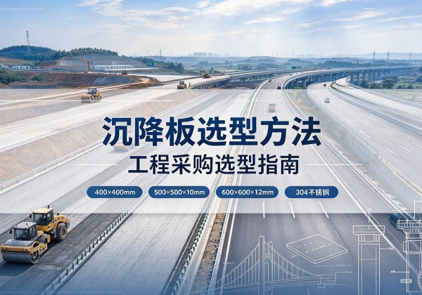青县沉降板选择方法